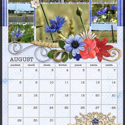 Calendar Kirchberg 2011 :: August