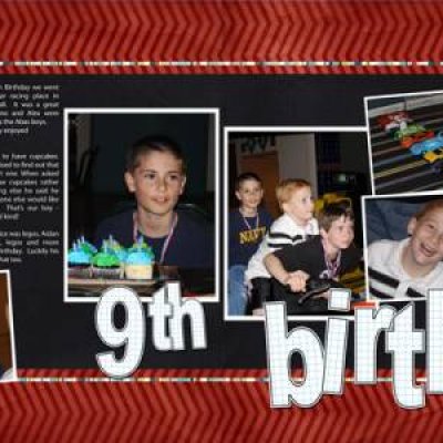 Aidan's 9th Birthday