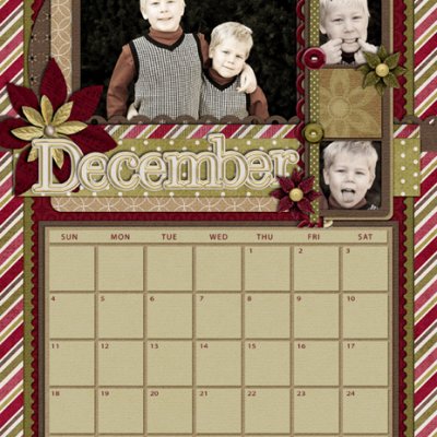 dec '11 calendar