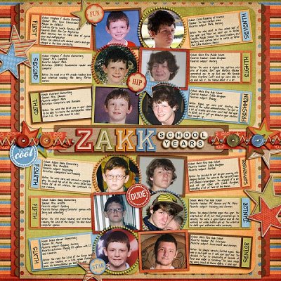 Zakk school years