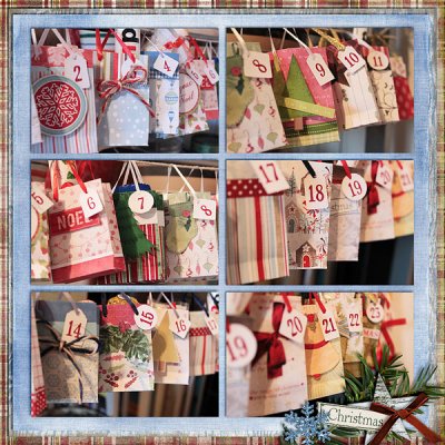 Paper Bag Advent Calendar (hybrid)
