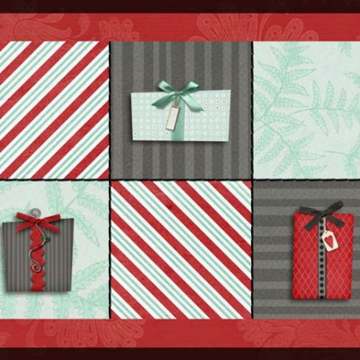 Christmas cards 2010 :: Rectangles