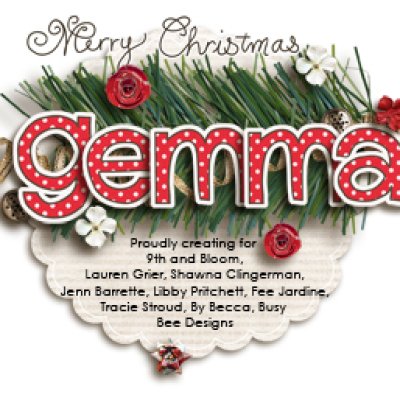 Christmas signature