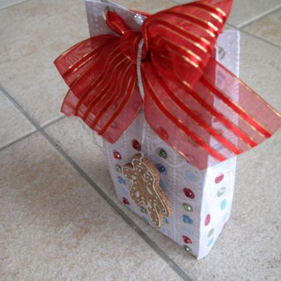 St Nicolaus treatbag :: Gingerbread Dots