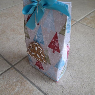 St Nicolaus treatbag :: Gingerbread RGB