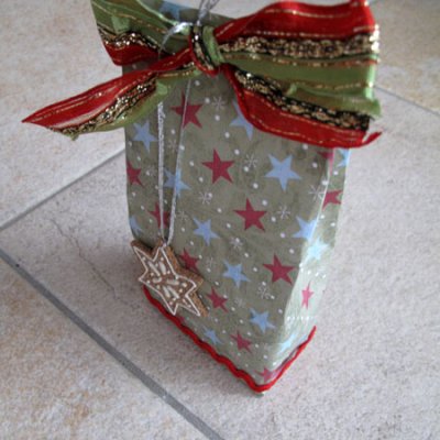 St Nicolaus treatbag :: Gingerbread Star