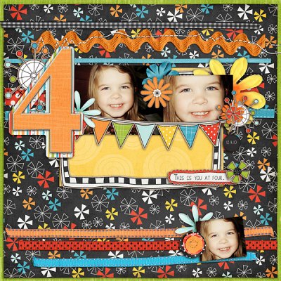 This is you at four.