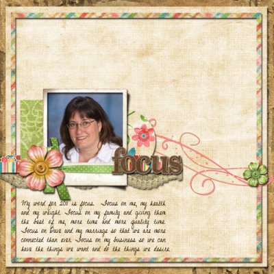 Focus - 2011 One Word