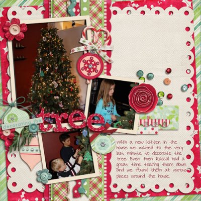 Decorating the Christmas Tree