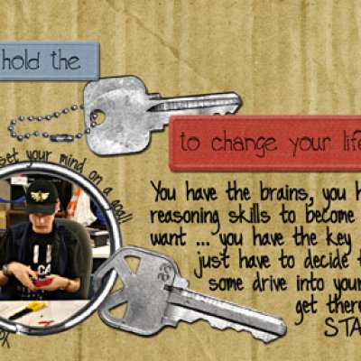Life Lessons - you hold the key