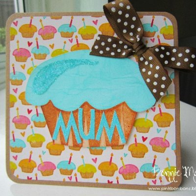 Birthday Girl Cupcake Card