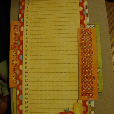 2011 birthday calendar