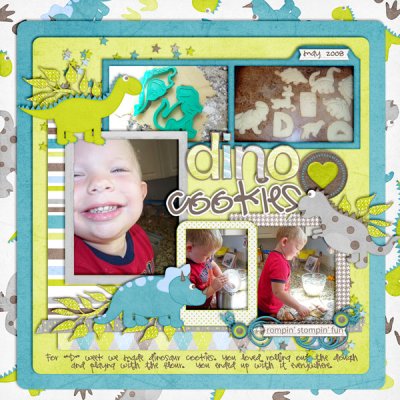 Dino Cookies