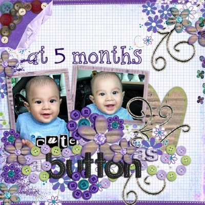 Cute as a button