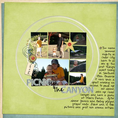 Picnic up the Canyon