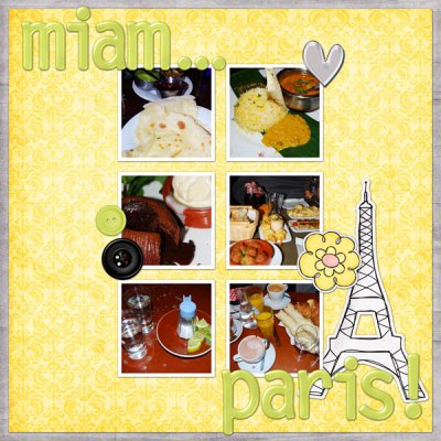 Yum, Paris!