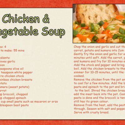 Chicken & Vege Soup