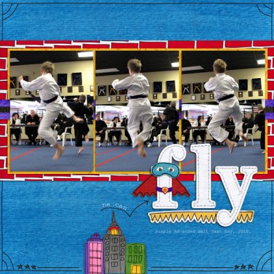 He Can Fly!