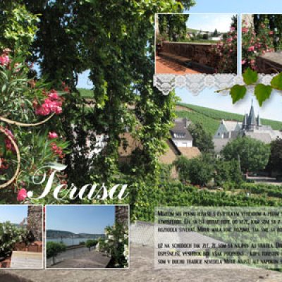 On the terasse