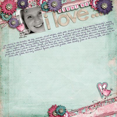 right now i love ...