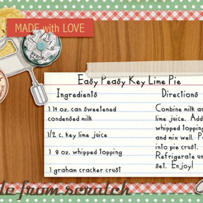Easy Peasy Key Lime Pie