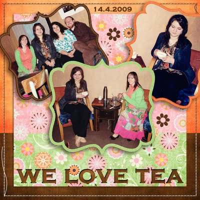 We love tea... Again.