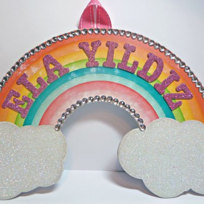 Rainbow Wallart