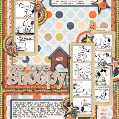 We Love Snoopy