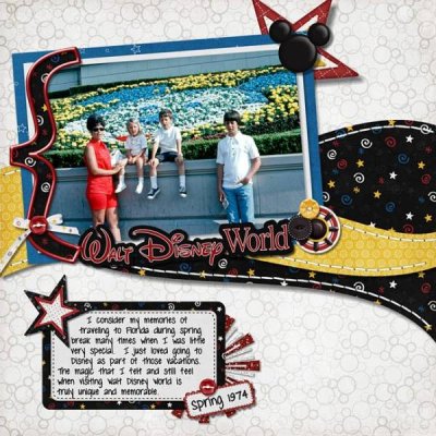 Walt Disney World Entrance - 1974