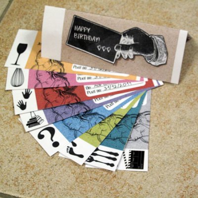 Birthday Coupon Book