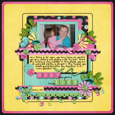 Aunt Cheyanne and Miss Lily