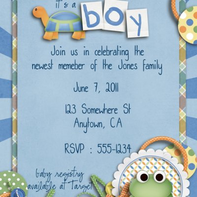Baby Shower Invite