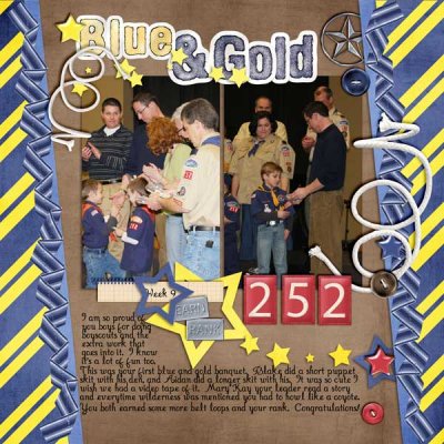 Blue and Gold