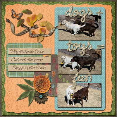Dogs + Toys = Fun
