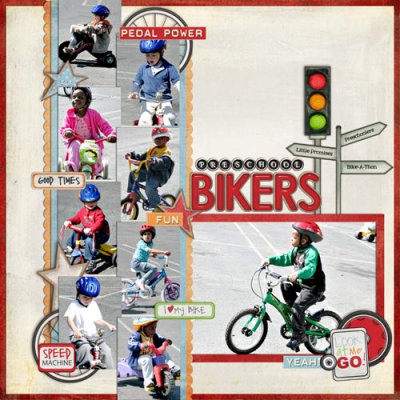 Preschool Bikers