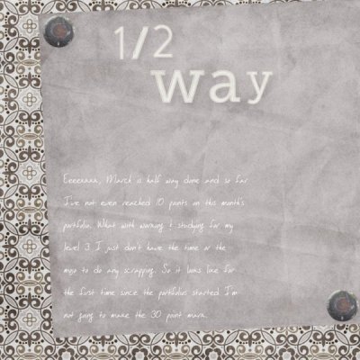 1/2 way
