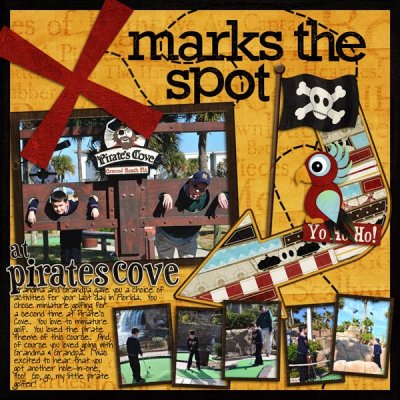 the spot.