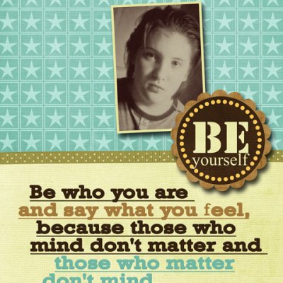 Be Yourself