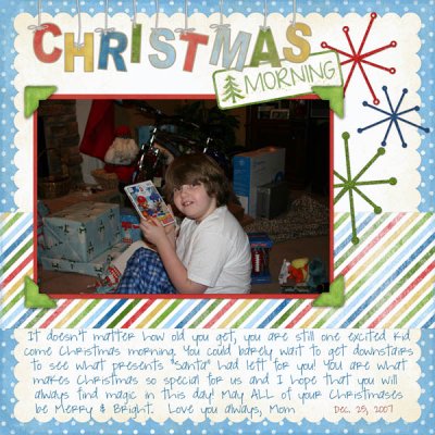 Christmas Morning 2007