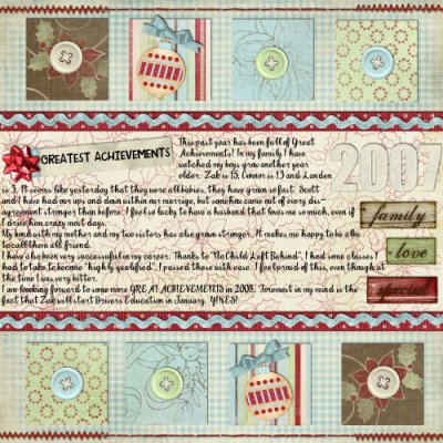 Greatest Achievements 2007