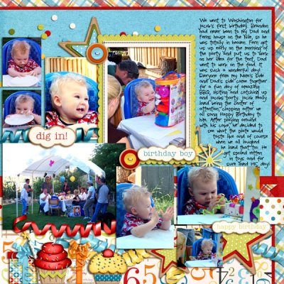 Jacobs First Birthday 2