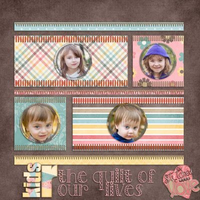 Kid's are the quilt of our lives