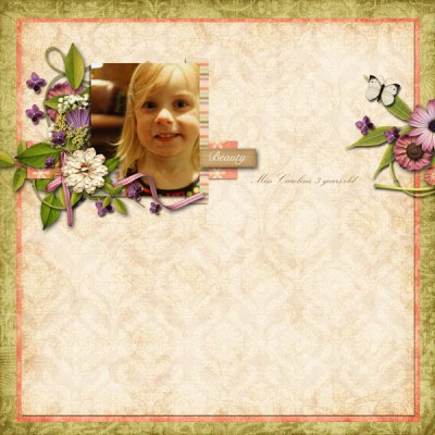 Miss Caroline is 3