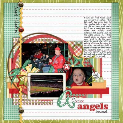 A is for...Angels Baseball