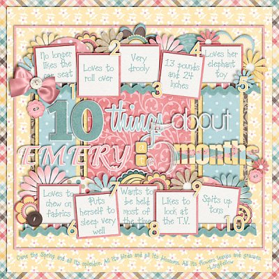 10 Things at 5 Months