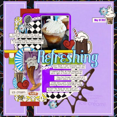 Refeshing Root Bear Float