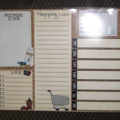 Grandparent's Dry Erase Board
