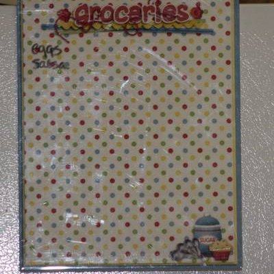 Grocery Dry Erase