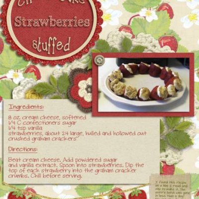 Cheesecake Stuffed Strawberries