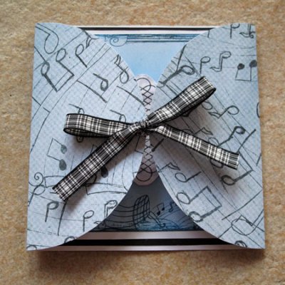 Musical b-day card